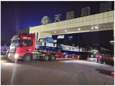 年終歲末天意機械發(fā)貨忙 加班加點為市場！