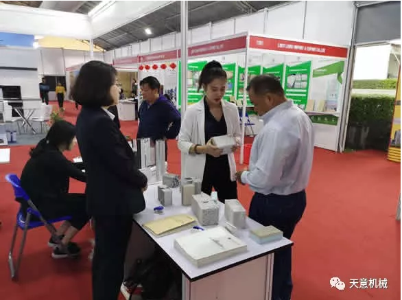 陽春三月，天意機(jī)械亮相2019年越南河內(nèi)建材展